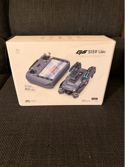 ikaufen S159 GPS Drone with 4K Dual Camera, Obstacle Avoidance, Brushless Motor, 5G Transmission, 25min Flight Time, RC Quadcopter with Screen Remote