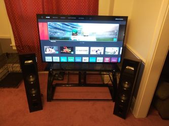 65 in vizio smart tv with stand and surround sound