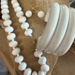 Juego Collar Aretes Pulsera 