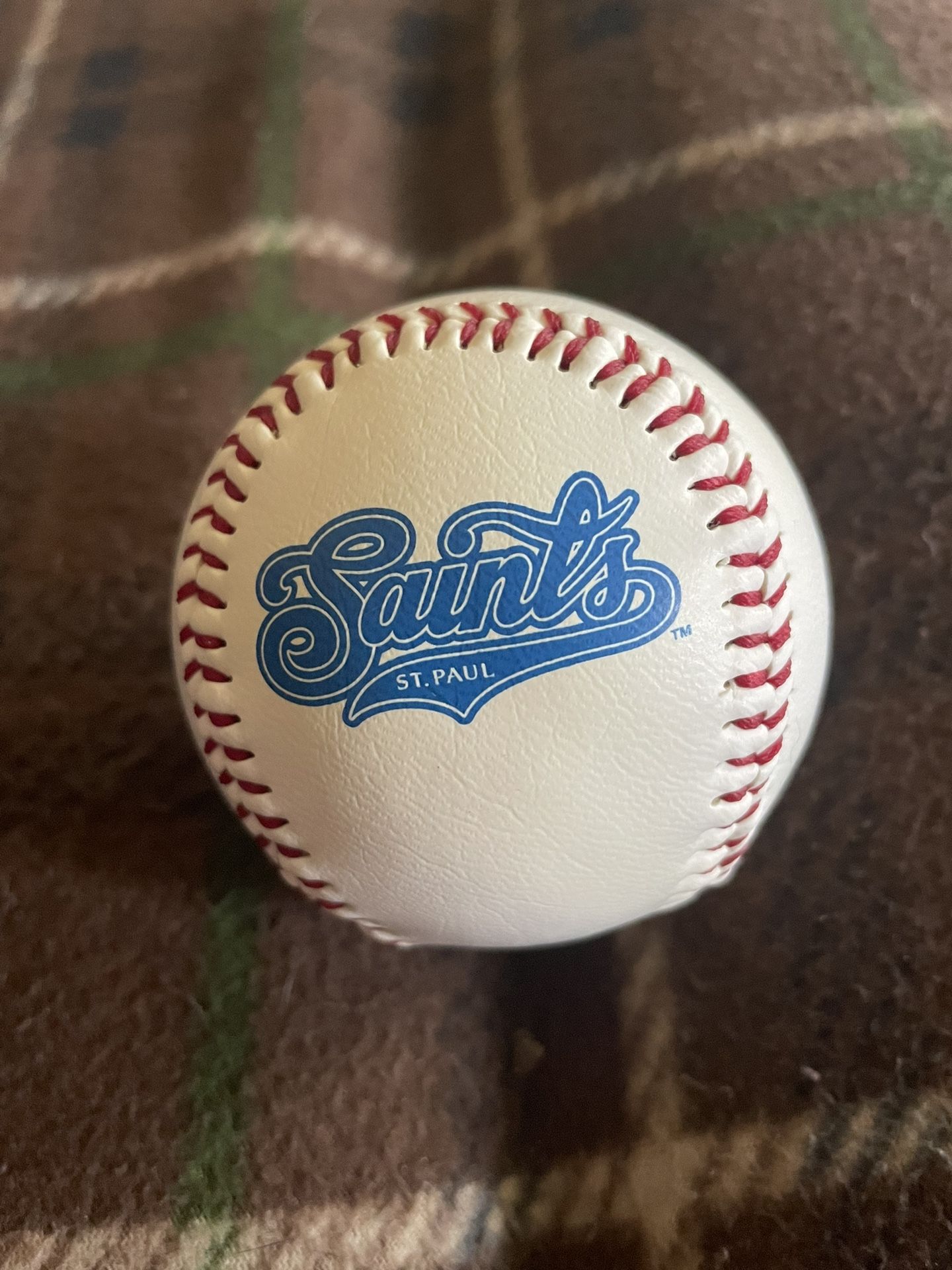 3 Minnesota Twins Baseballs and a ST. Paul Saints Ball