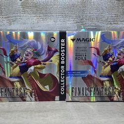 Magic The Gathering Final Fantasy Omega Collector Booster  (8 AVAILABLE)