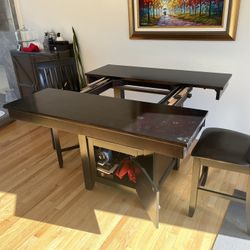 Expandable Dining Room Table With 8 Chairs