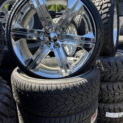 WHEELS REPLICAS 26x10 CHEVY TAHOE YUKON DENALI GMC 