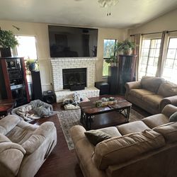 Sofa & Love Seat Couch 