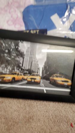 New York city picture frame