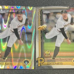 2025 2 Card Set Paul Skenes/Stone Garret
