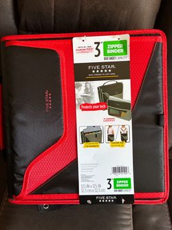 Zippered binder