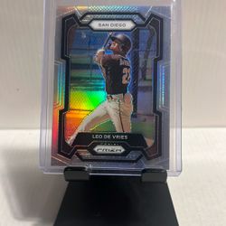 Baseball Card- Leo De Vries 