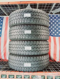 LT275/70R18 GOODYEAR WRAGLER PRO GRADE KEVLAR 10PLY 275/70R18 USED TIRES F250 RAM2500 TUNDRA TAHOE F150 