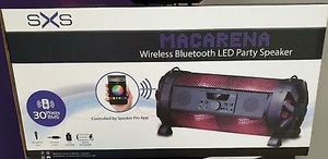 SXS BB 555 MACARENA WIRELESS BT LED PARTY SPEAKER