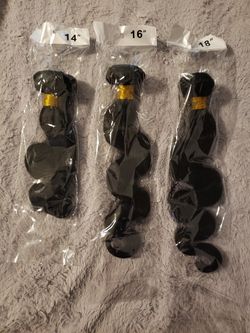 8A 14 16 18 Inch Body Wave Bundle Set