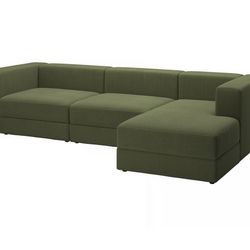 Brand new IKEA JÄTTEBO 4 seat modular sofa with right side chaise (frame only) still in original box.