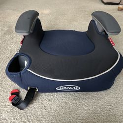 Great Condition Grace Child Car Seat Booster (blue}