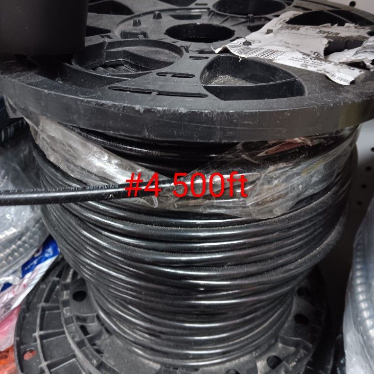 New Wire Cable #4 500ft