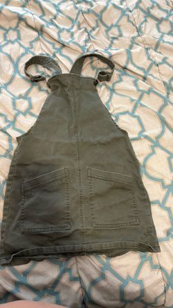 Green Cargo Dress - Jean Dress