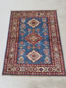 Kazak Afghan rug