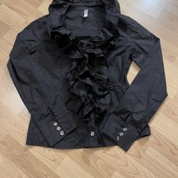 Button Up X-Meeting Paris Brand Women’s Size S/M