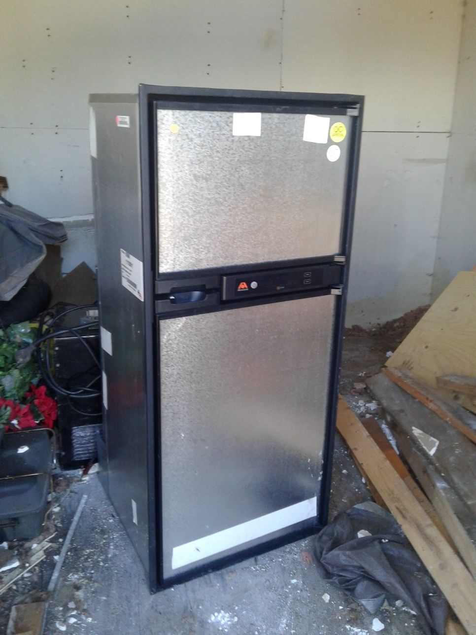 New fridge came out of a r.v