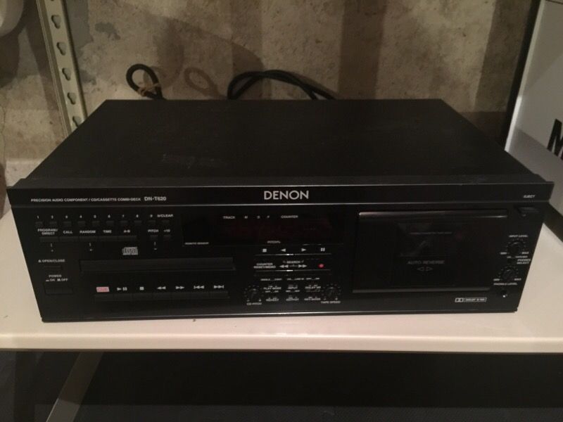 Denon DN-T620 Professional CD Player/Cassette Recorder Combi-Deck