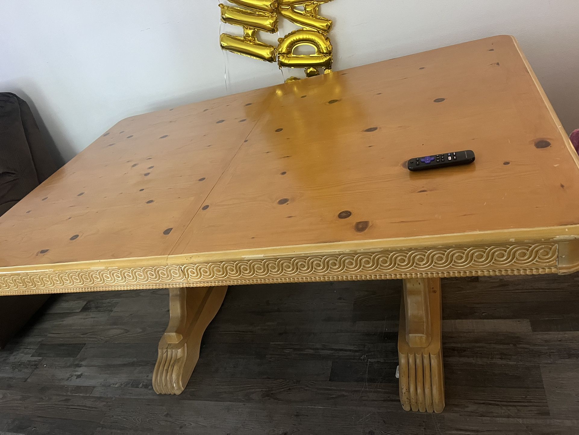 Dining table without chairs on the ends. Okay or design no-no? Dinning Table (no Chairs)