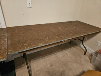 Laminate folding tables