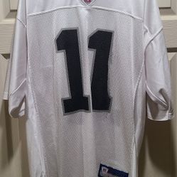 TAKING BEST OFFER. Raiders Reebok White Janikowski Jersey Size Large, Great Condition. Taking Best Offer. 
