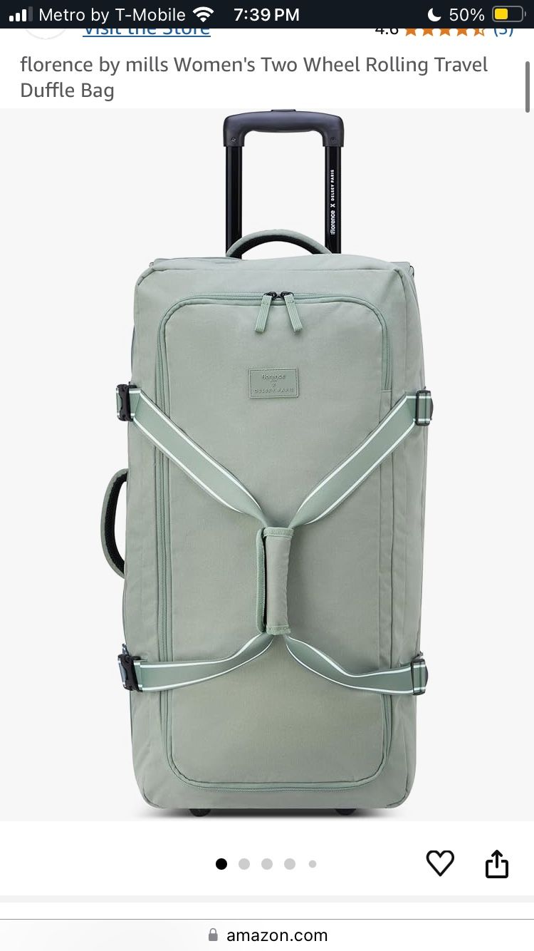 Rolling Travel Duffle Bag