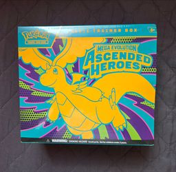 Pokemon Mega Evolution Ascended Heroes Elite Trainer Box ETB