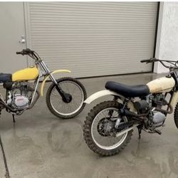 1971 Honda SL 100 With Powroll 155 Kits. Period Built. 
