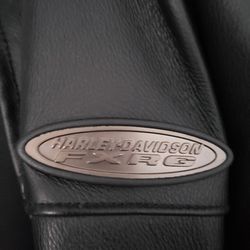 Harley Davidson VINTAGE Leather Jacket With Waterproof Liner Size 2XL