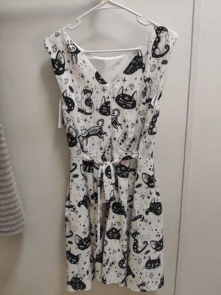 Cat And Crystals Dress