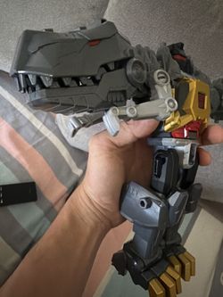 Grimlock-Style Transforming Robot Dinosaur Figure – T-Rex