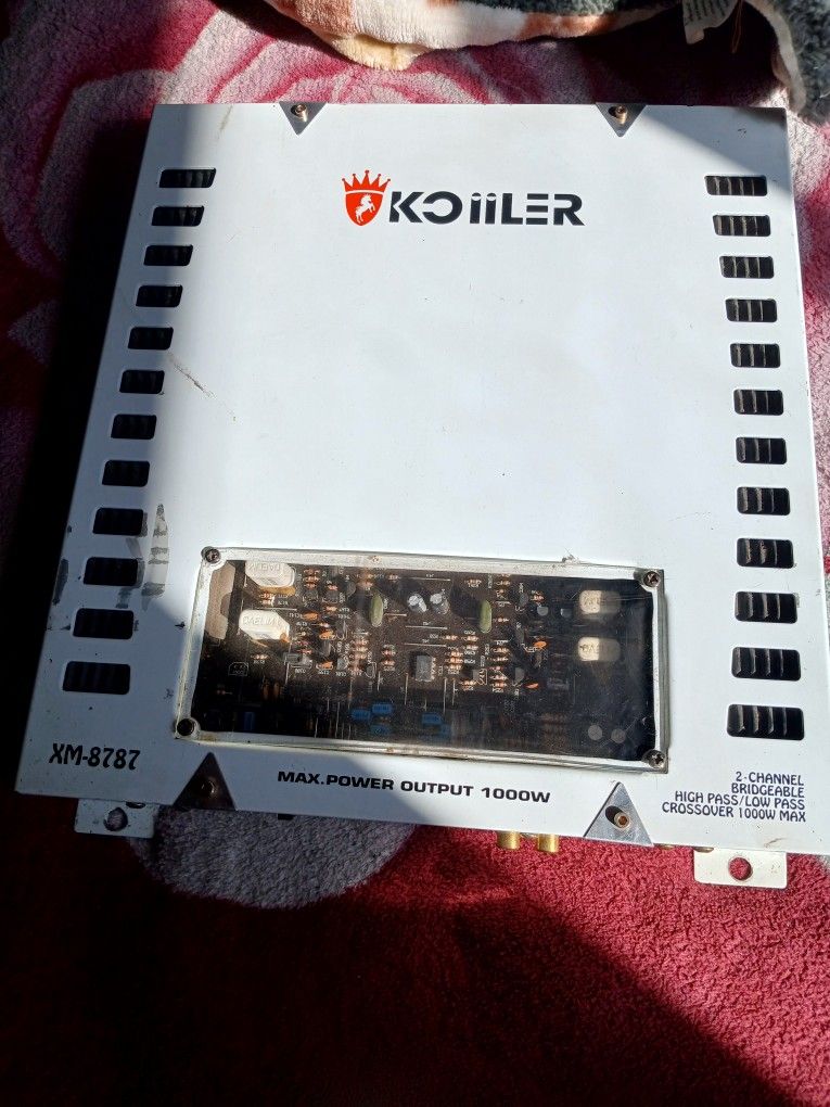 Amp Coiller 1000 W 2 Ch Good