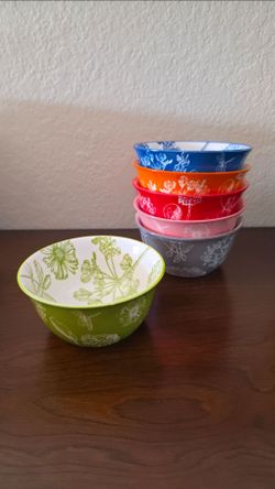 Small Salsa Bowls Set Of 6