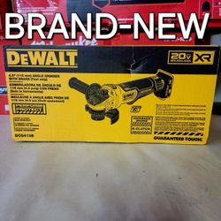 DEWALT
20V MAX XR Cordless Brushless 4.5 in. Paddle Switch Small Angle Grinder with Kickback Brake (Tool Only)