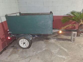 Small Enclosed Utility Trailer