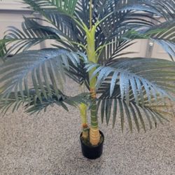 Faux Palm Plant