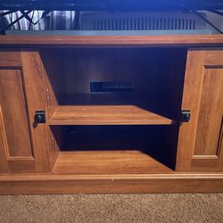 Wooden TV stand