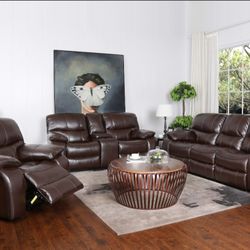 SOFA AND LOVESEAT SET JUST $1299!!! ADD THE RECLINER CHAIR FOR $299!!! JUST $50 DOWN AND 90 DAYS!!!