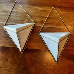 Modern Geometric Wall Planters