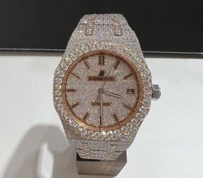 Audemars Diamond Watch - Mens Statement Watch