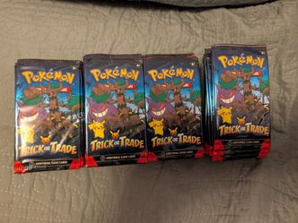 2024 Pokemon trick or trade packs