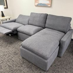 HARTSDALE 3-PIECE RAF RECLINING SOFA CHAISE