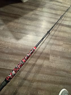 (Murrieta) Daiwa Proteus 7’8” XH 55-100 salt water spinning fishing rod.