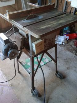 Craftsman 10" Table Saw w/1hp Motor