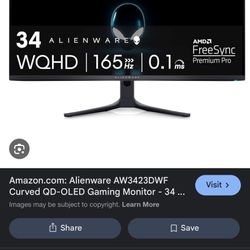 Dell Alienware Gaming Monitor 