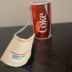 Vintage 1970 Coca Cola can radio