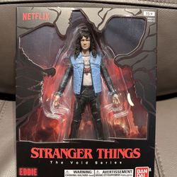 Stranger Things Season 4 Eddie Munson Action Figure The Void Series Bandai NIB