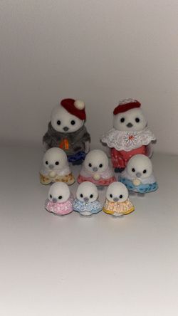 Sylvanian snow fairy baby