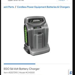 Ego Power+ Rapid charger